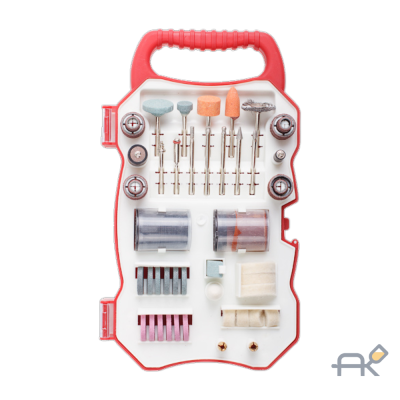 Набор аксессуаров для гравера 82 предмета в боксе ( универсальный) (WORTEX) (MGK082U11911)